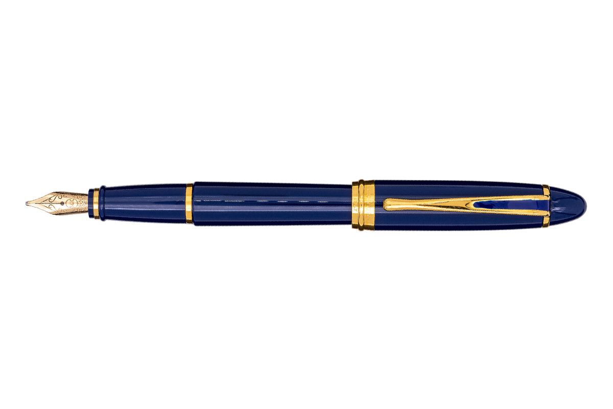 Aurora Ipsilon Deluxe Blue GT Fountain Pen